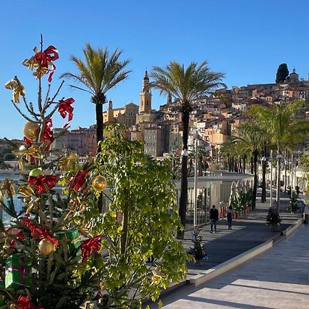 Studio rue piétonne proche plage Menton Exterior foto